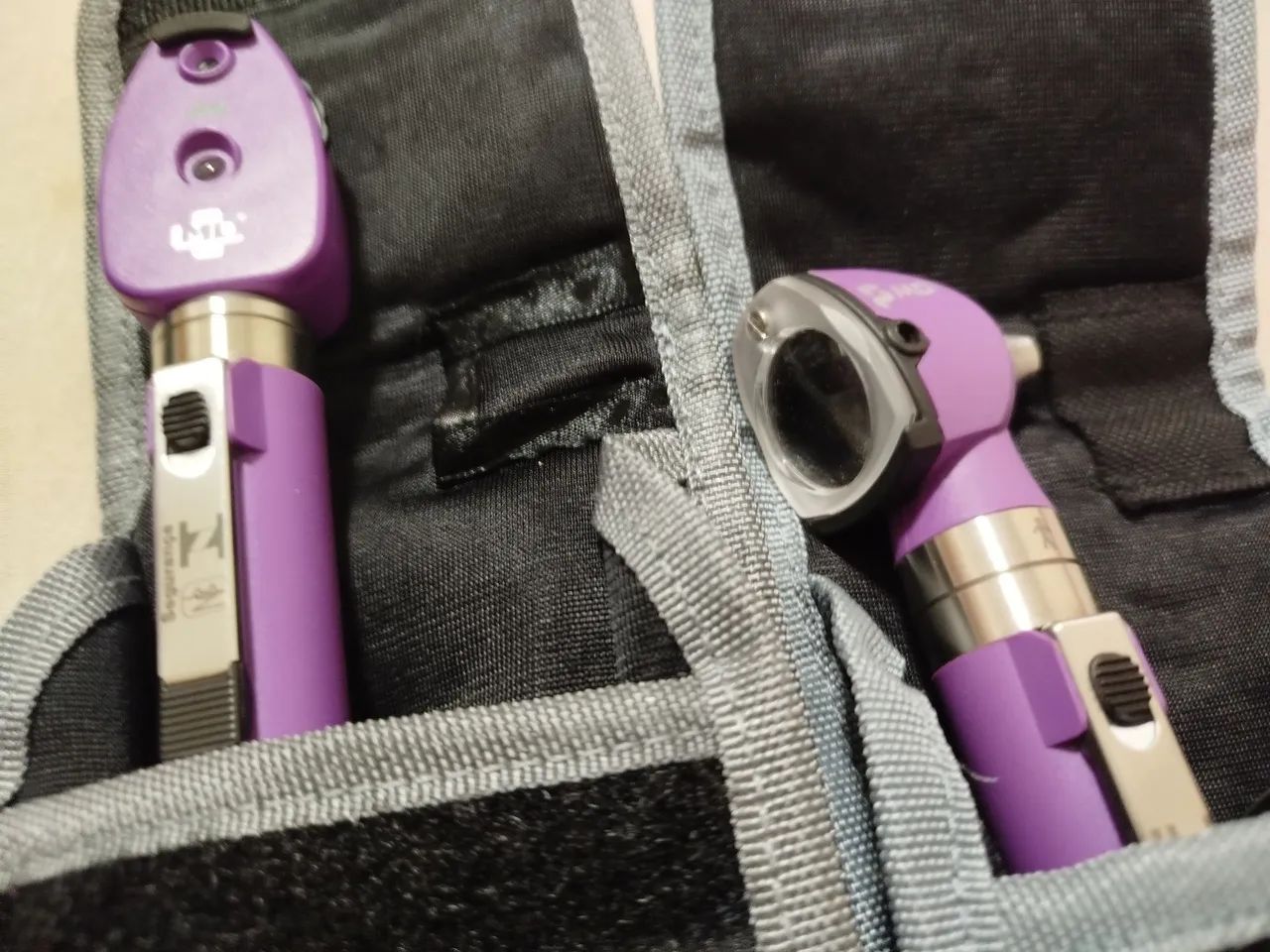 Kit Otoscópio oftalmoscópio 