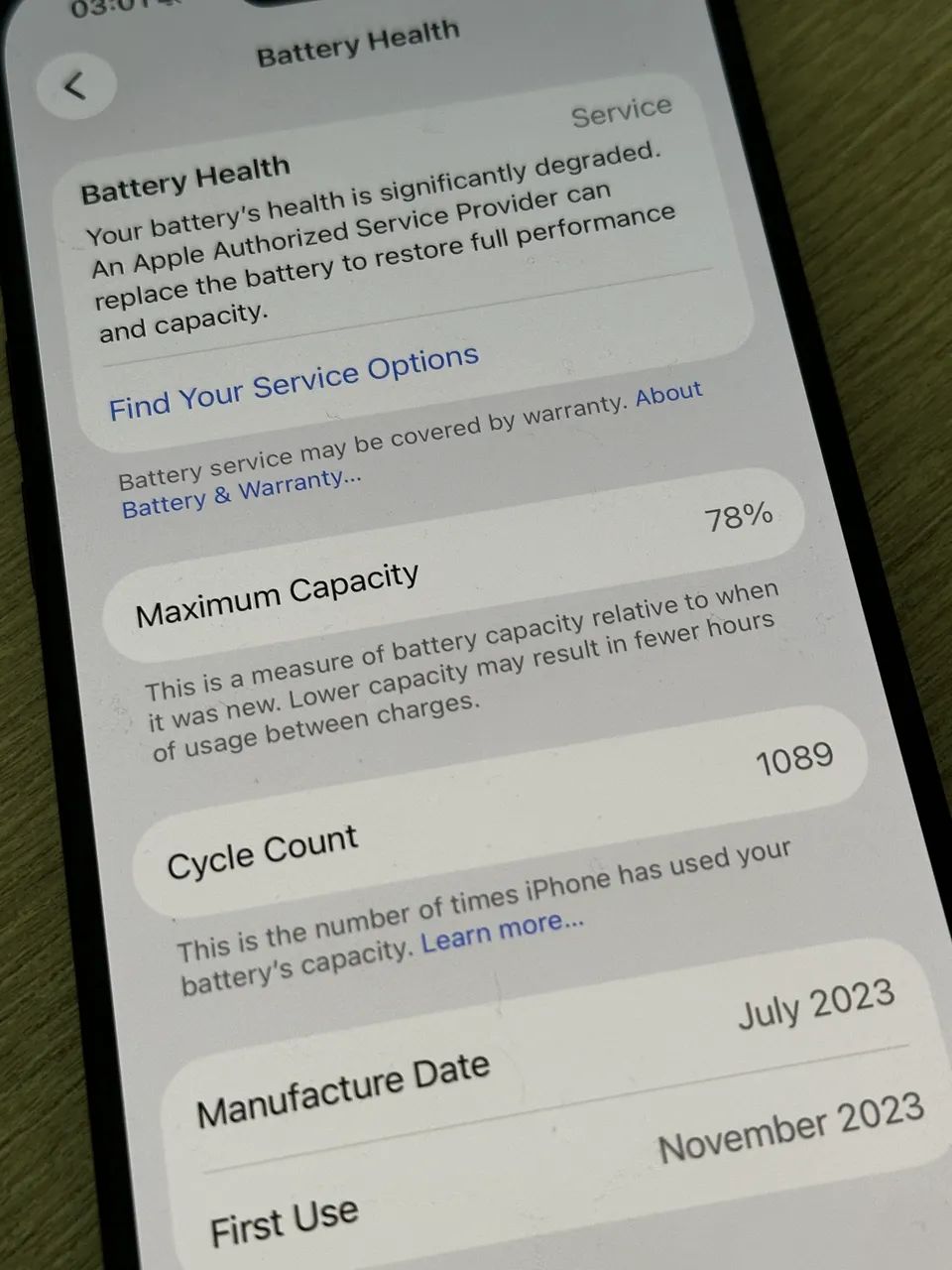 Iphone 15 Pro 256gb azul - com nota e caixa! - Foto 2