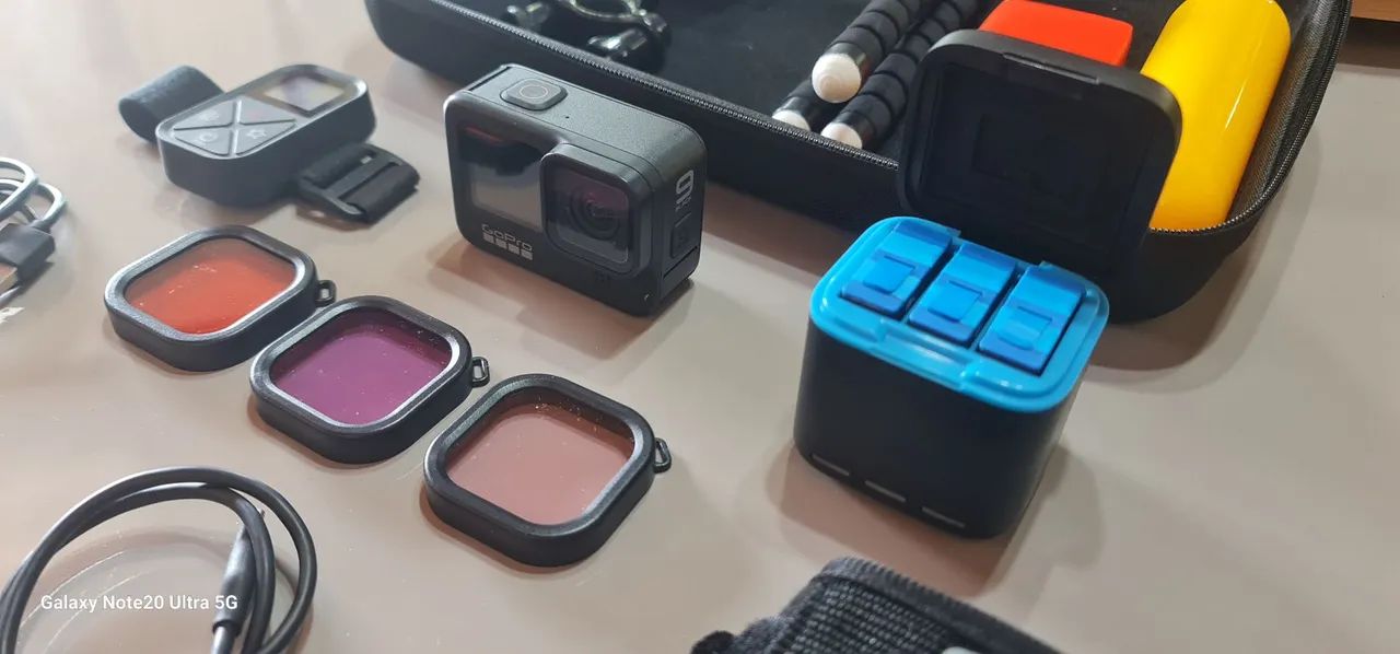 GOPRO HERO 9 BLACK COM ACESSÓRIOS - Foto 2