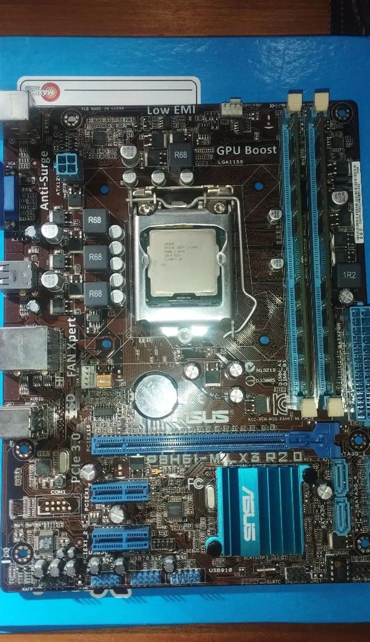Placa mãe  LGA 1155 defeito 