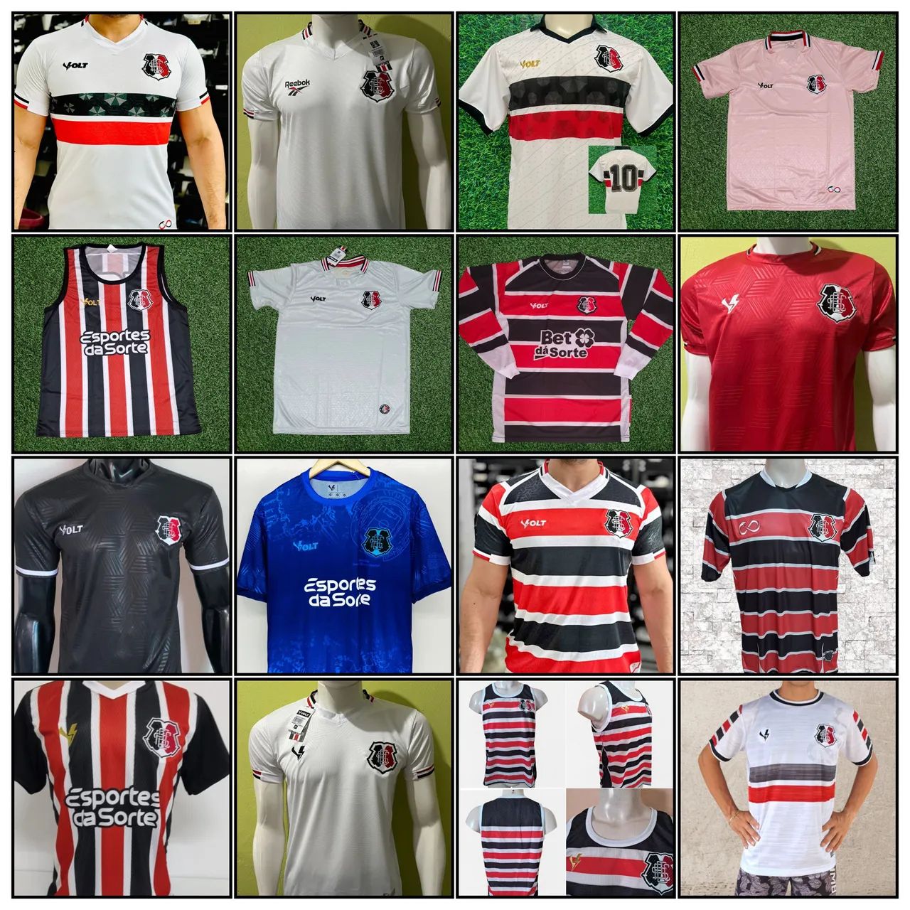 Camisas do santa cruz - vários modelos