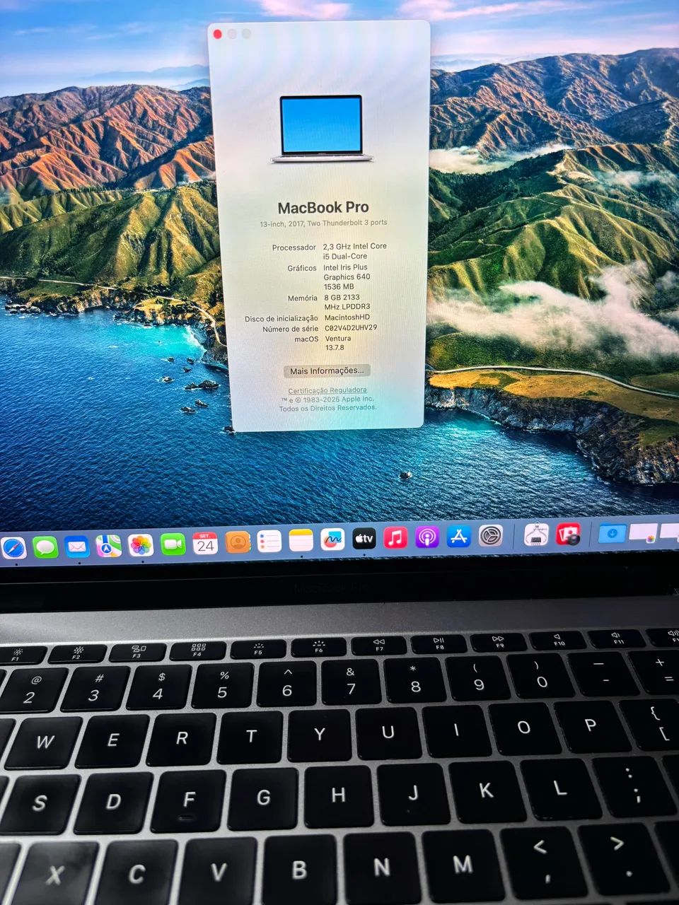 MacBook Pro 13? 2017 core i5 8gb/255gb - Foto 5