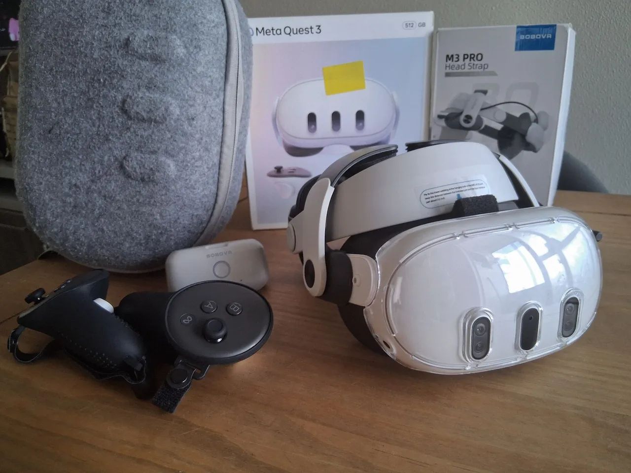  Quest 3 512GB BOBOVR M3 PROセット META QUEST 3 512GB + BOBOVR M3 PRO ? KIT COMPLETO - Consoles de