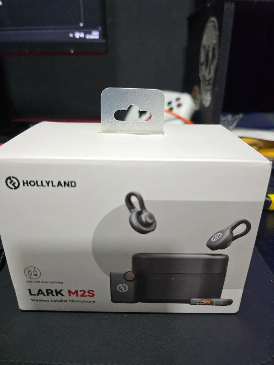 Microfone Hollyland M2s COMBO WIRELES NOVO - Foto 3