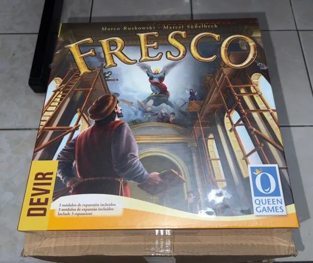 Fresco - Devir - jogo tabuleiro