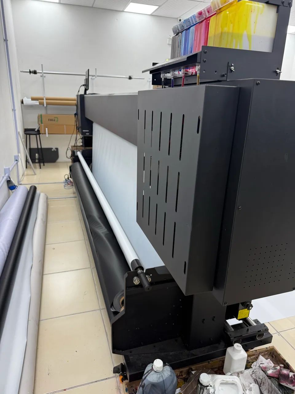 Vendo Plotter de Impressão 3,20 com quatro cabeças i3200 - Foto 3