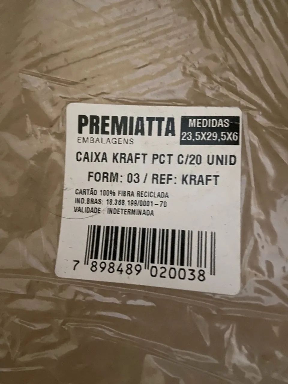 Caixa em kraft para presente - 50 unidades  - Foto 4