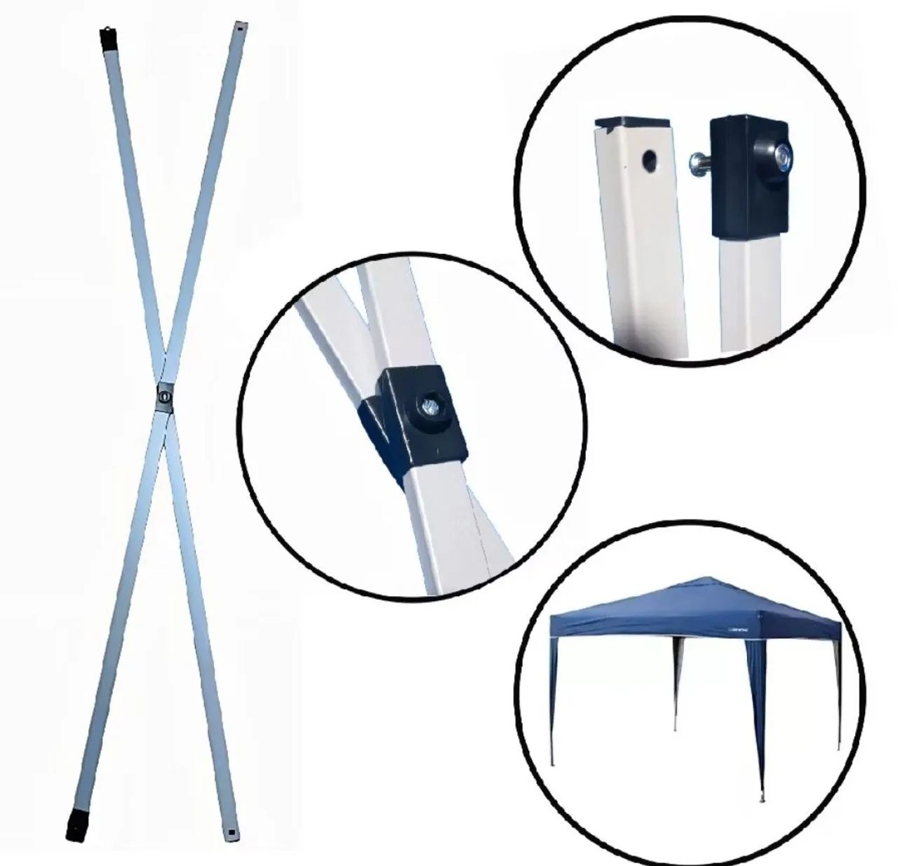 PEÇAS PARA TENDA - Foto 2