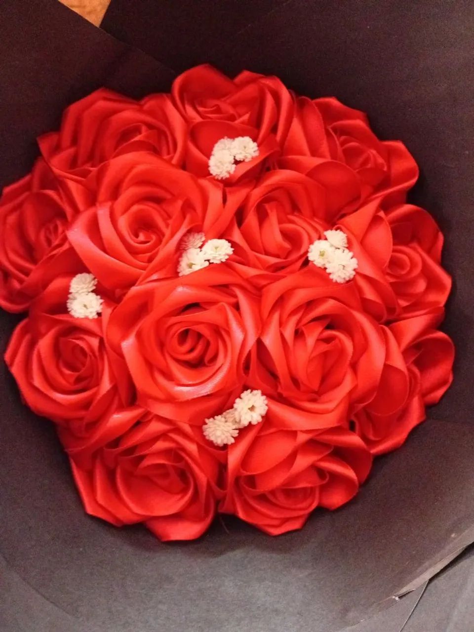 Buquê de cetim, vermelho  - Foto 4