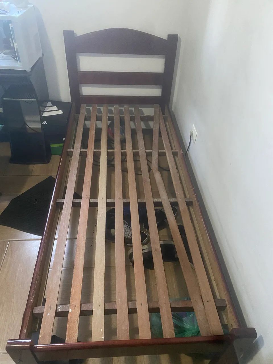 Cama de solteiro madeira  - Foto 3