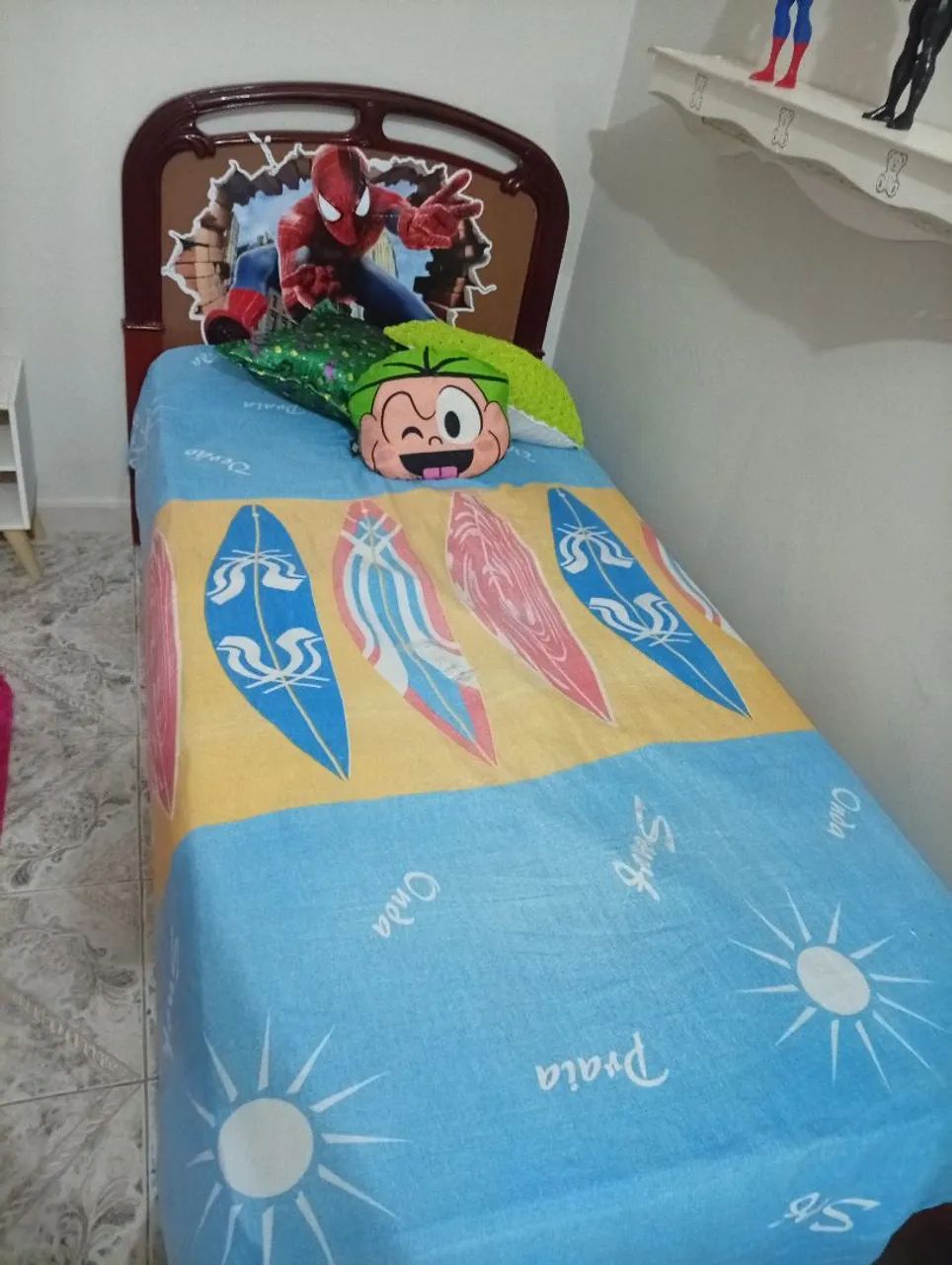 Cama solteiro madeira  - Foto 4