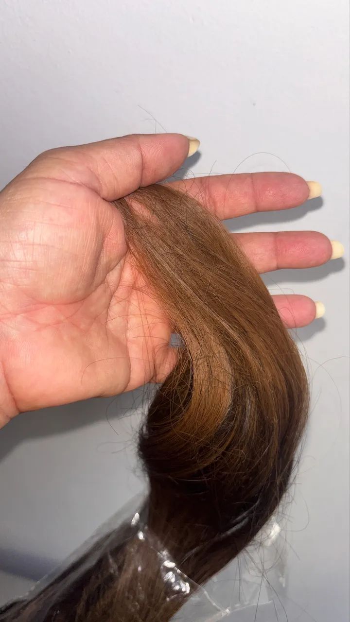 Cabelo orgânico Tic Tac Moreno iluminado  - Foto 4