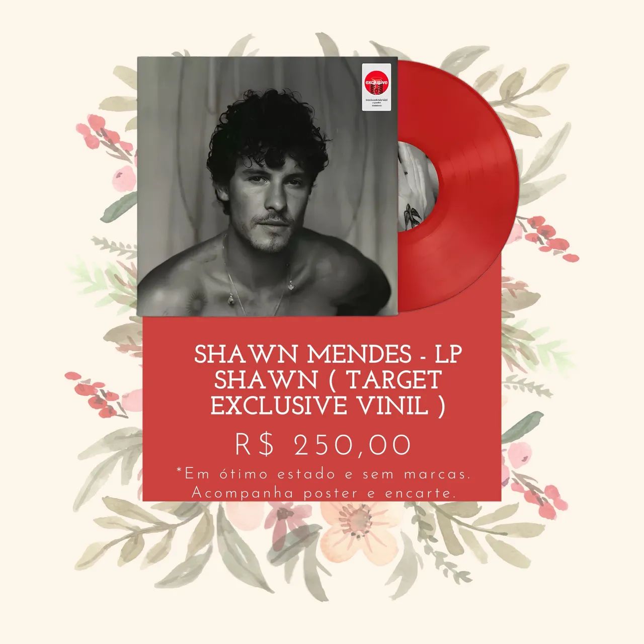 VINIL SHAWN MENDES - SHAWN (TARGET EXCLUSIVE)