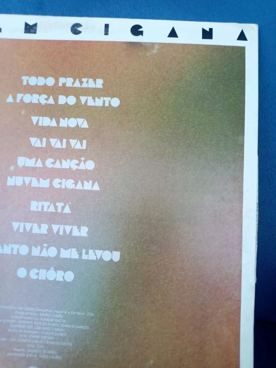LP lô Borges Nuvem Cinaga - disco vinil - Foto 2