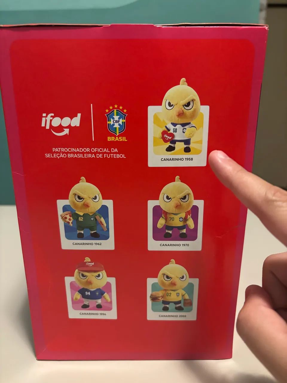 Canarinho 1958 Seleção Brasil - Foto 2