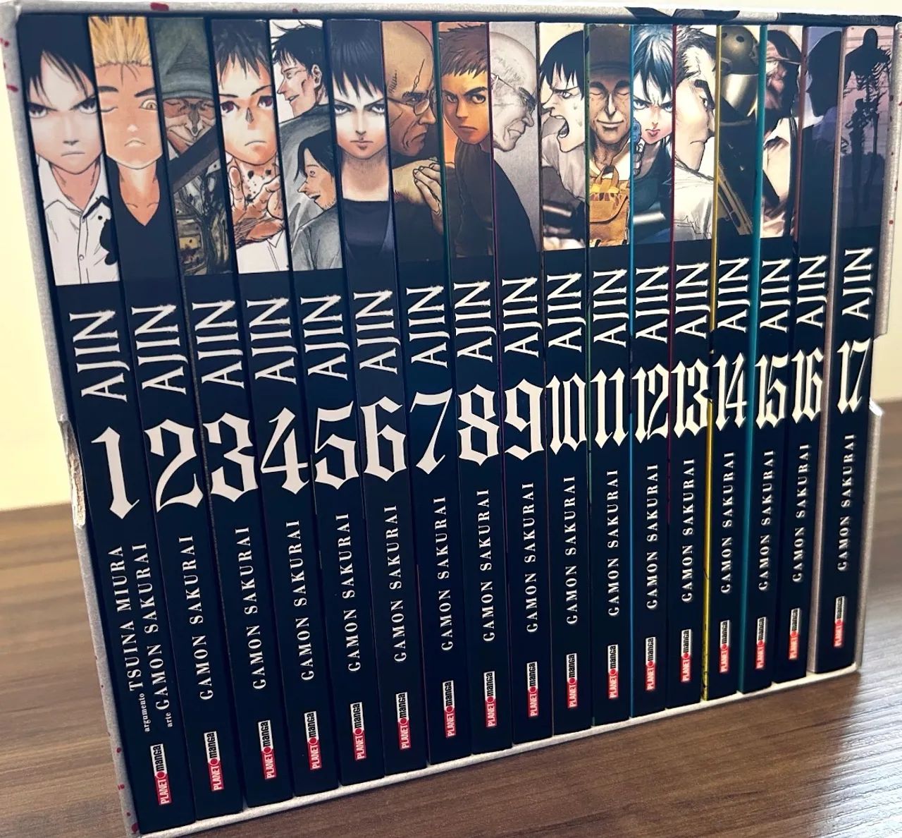 Box Ajin Vols. 1 ao 17 - Tsuina Miura - Livros e revistas