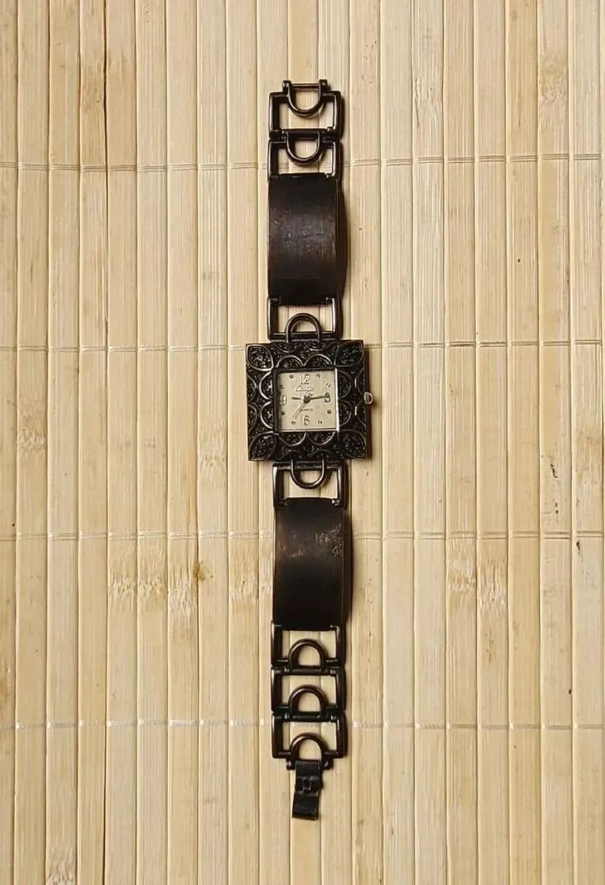 rel ógio pulseira vintage catlya - Foto 2