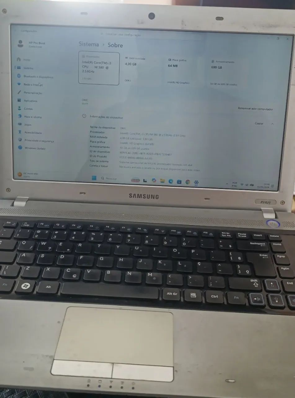 NOTEBOOK SAMSUNG RV420 - Foto 3