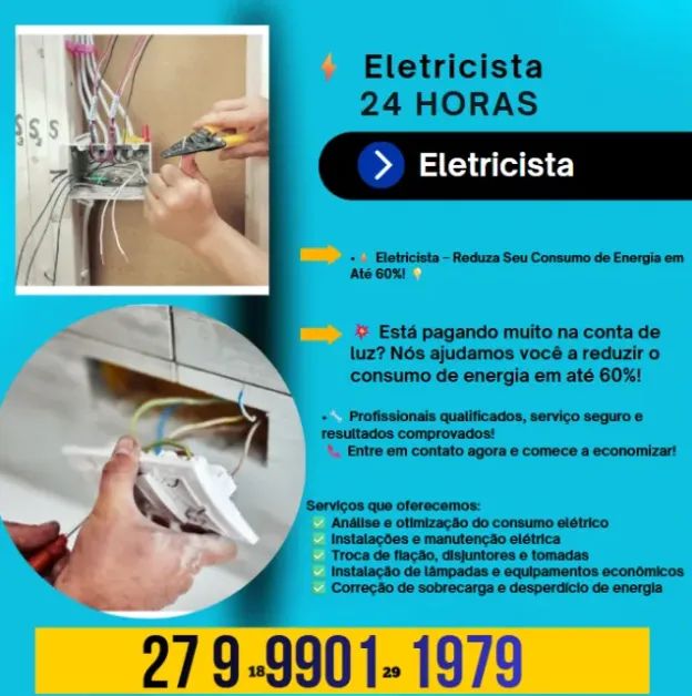 Eletricista Profissionais qualificados