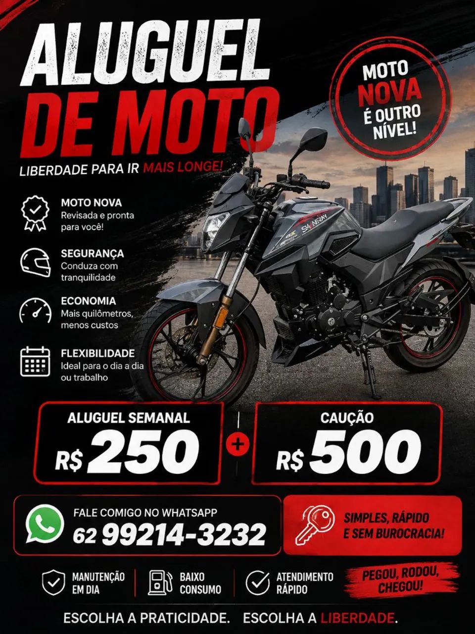 Moto shineray 