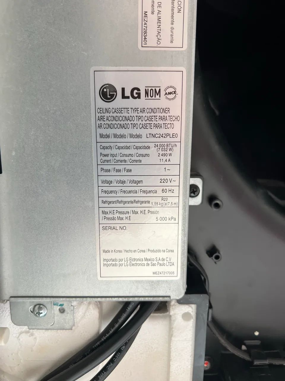 AR CONDICIONADO K7 LG - Foto 2