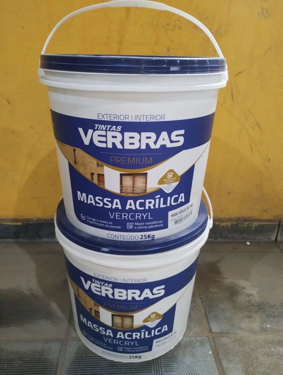 Massa Acrílica 25kg Verbras
