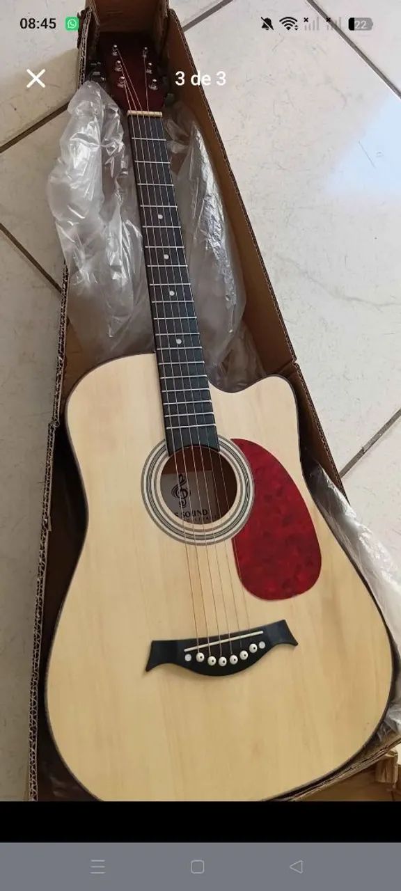 Violão acústico novo - Foto 3