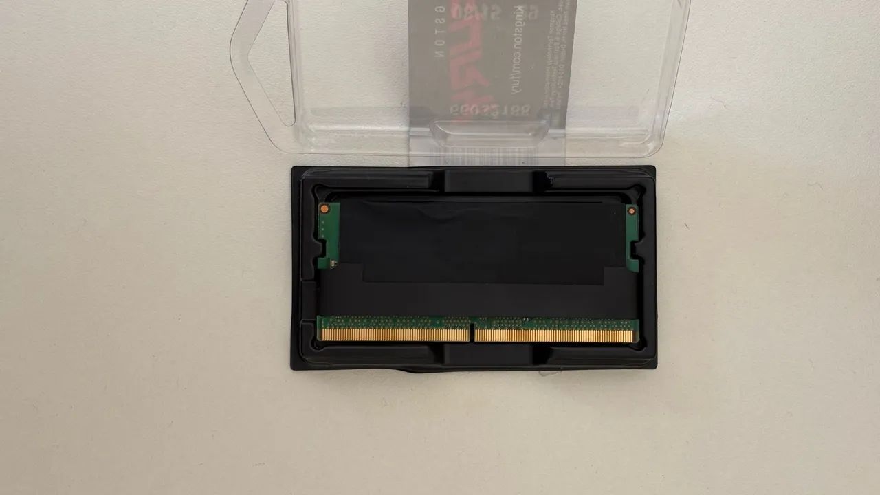 Memória ram notebook 