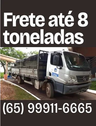 FRETE ATÉ 8 TONELADAS