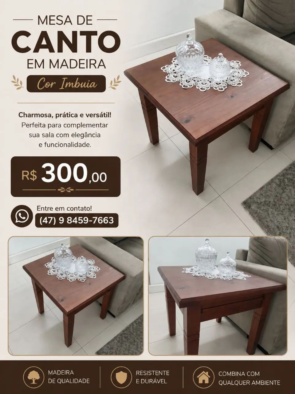 Mesa de canto