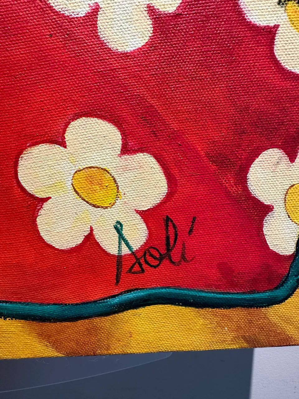 Quadro Pintura da Artista Catarinense Solí - Foto 5