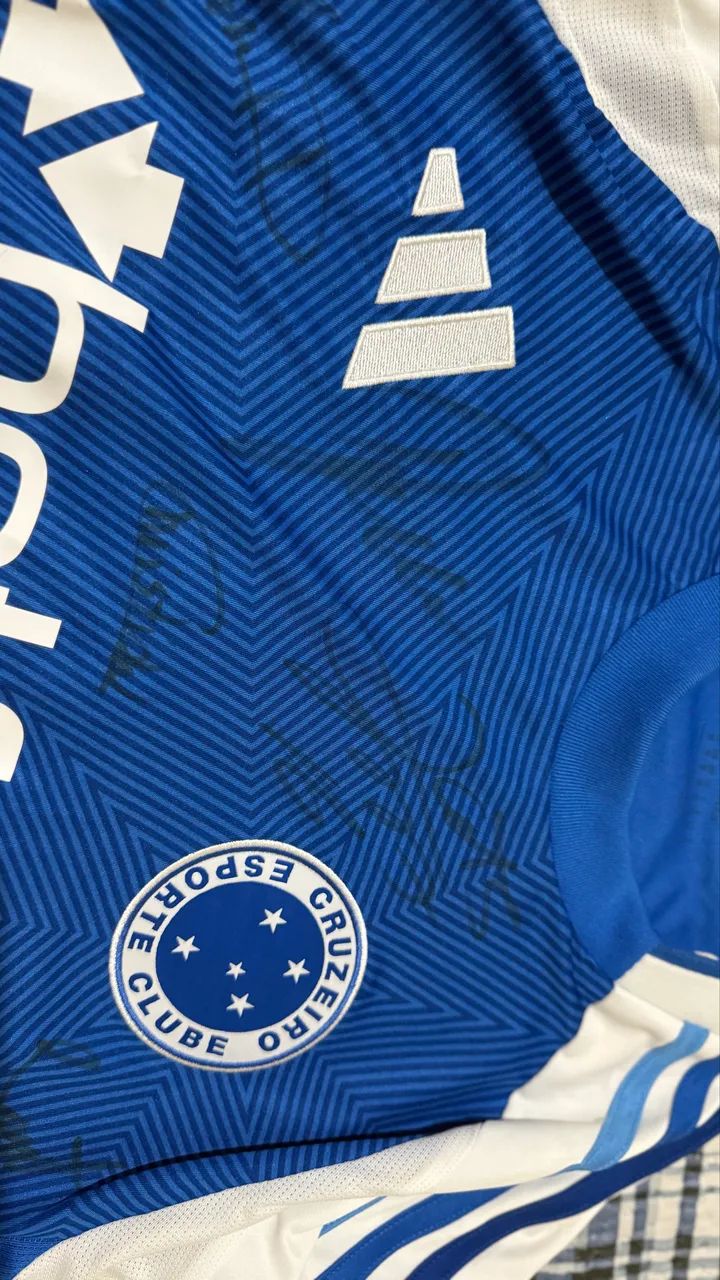 Cruzeiro Oficial 2025 Autografada - Foto 4