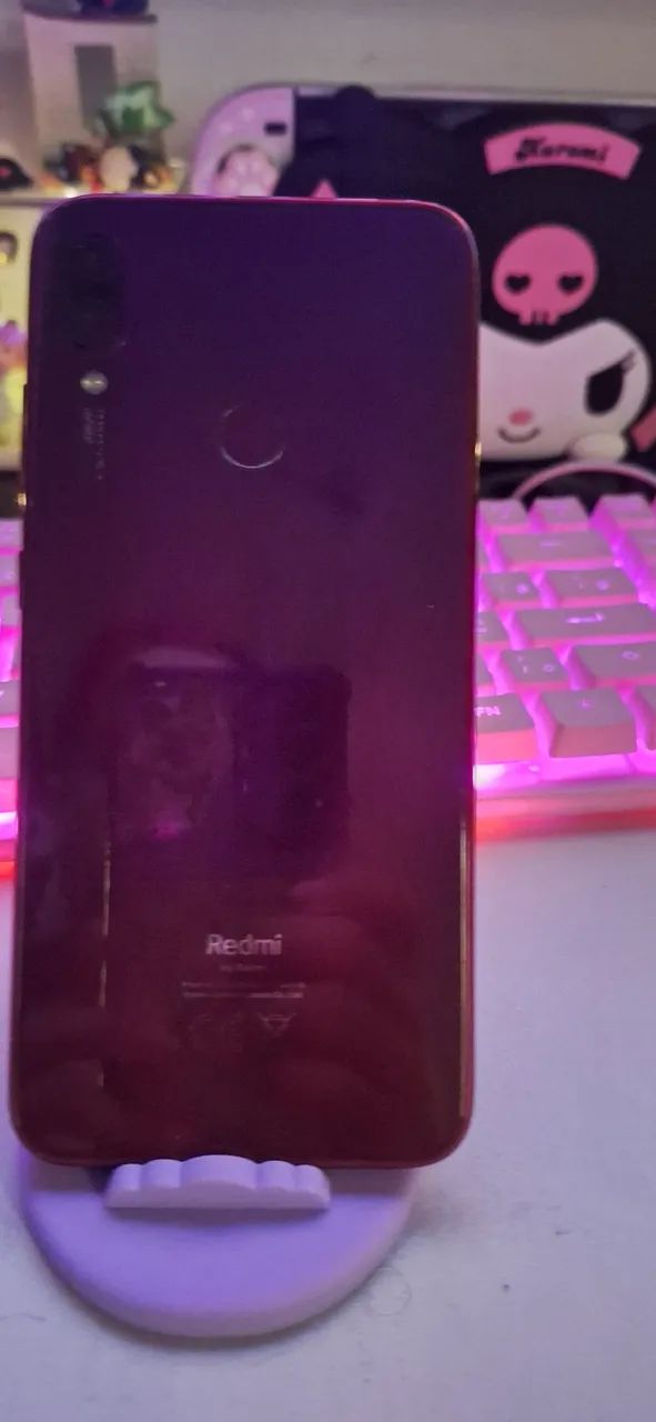 Celular Xiaomi Redmi Note 7 Rosa/Roxo  - Foto 4