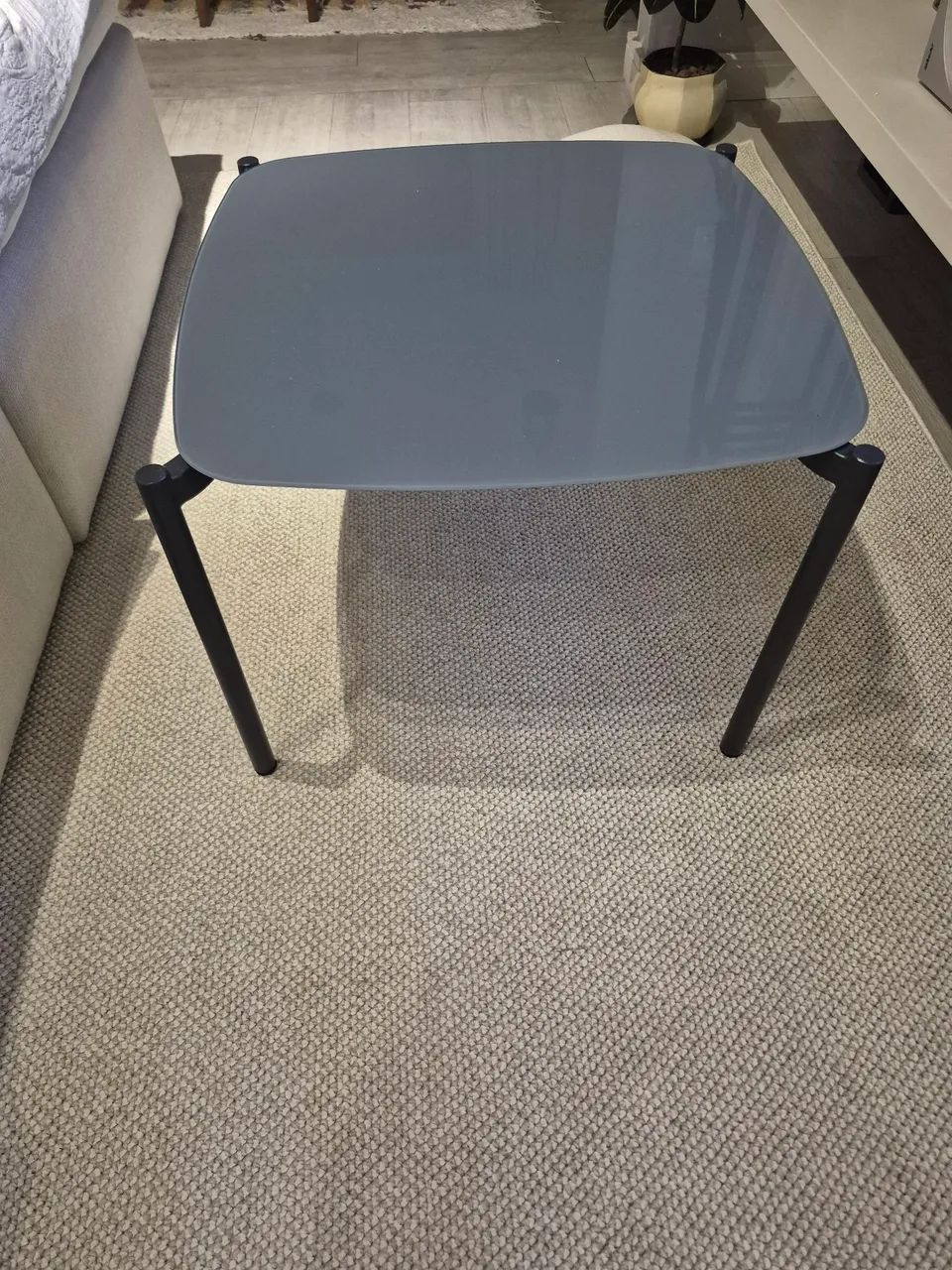 Mesa de Centro Vidro e Ferro - Foto 3