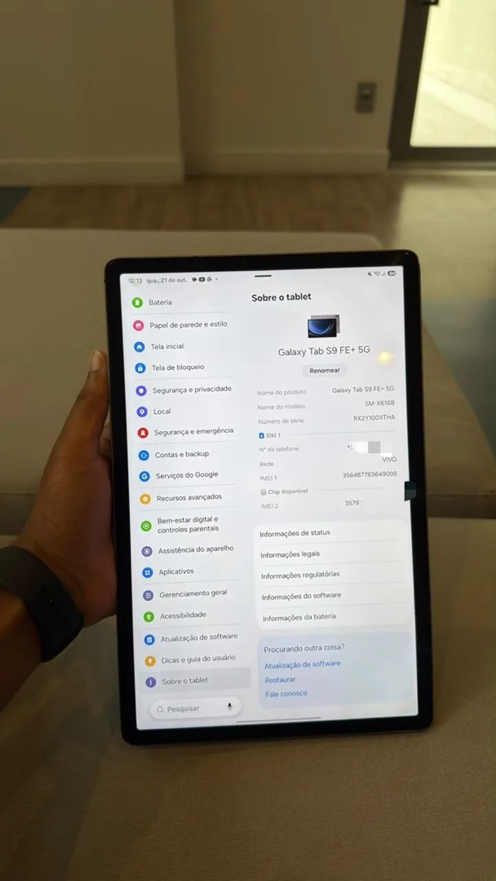 Tablet S9 FE+ 5G 
