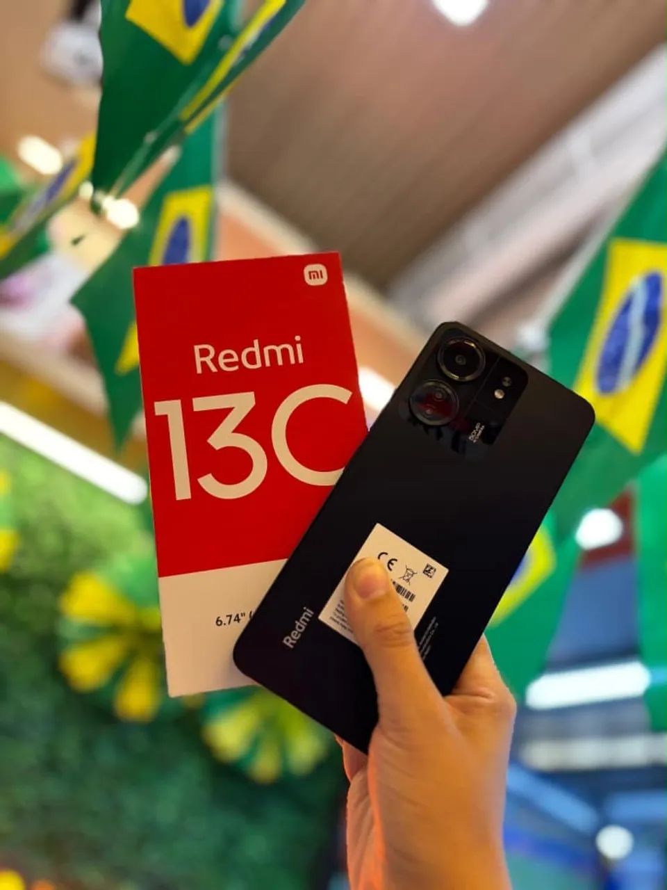 REDMI 13C - DESEMPENHO, ESTILO E ÓTIMO CUSTO-BENEFÍCIO!