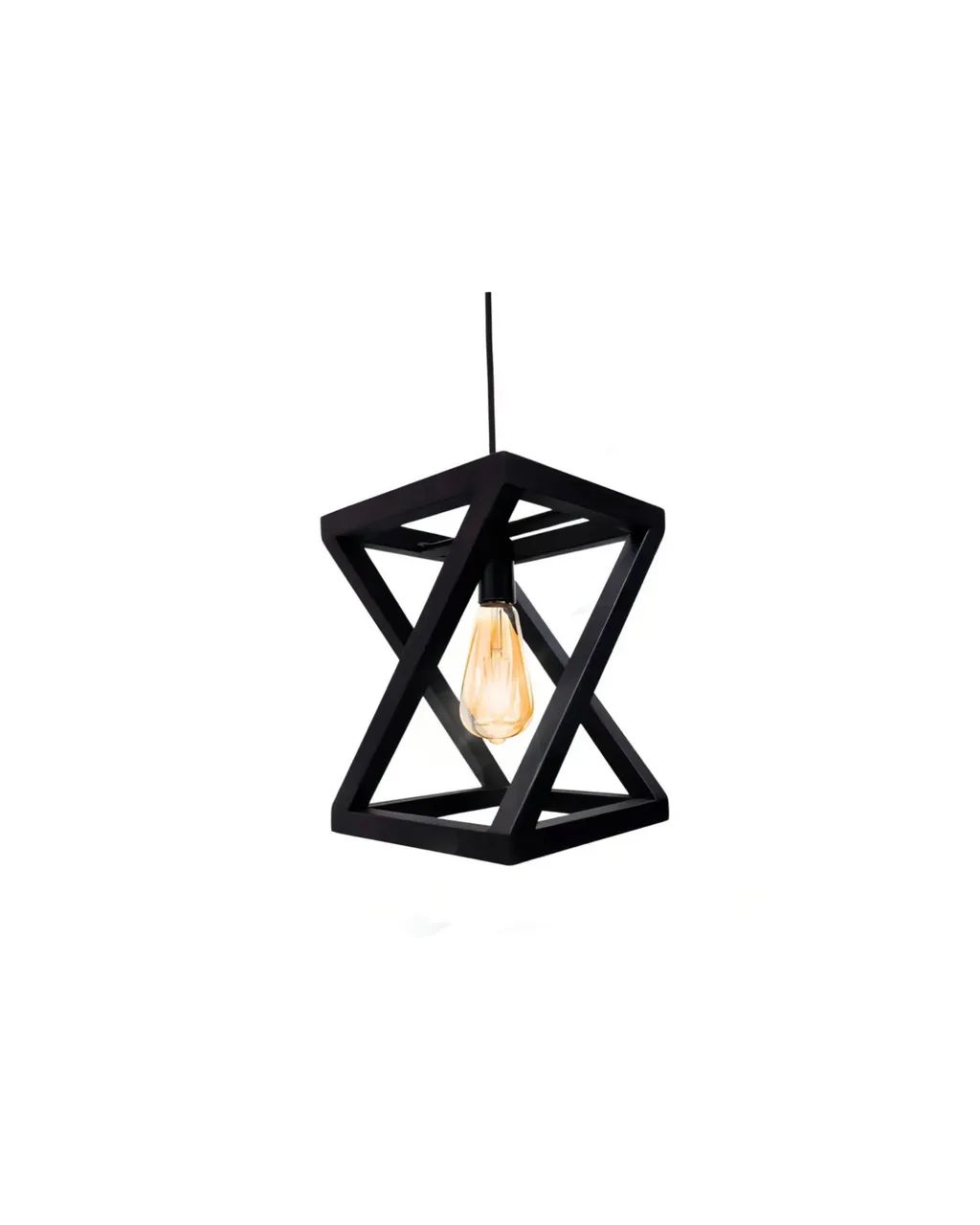 LUMINÁRIA ELEGANTE + LÂMPADA PÊRA