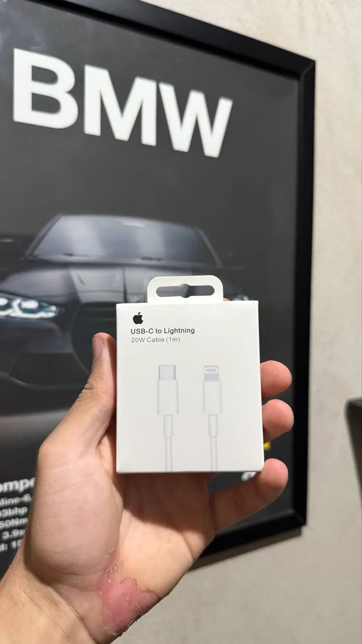 Cabo Carregador USB-C Lightning (1m)