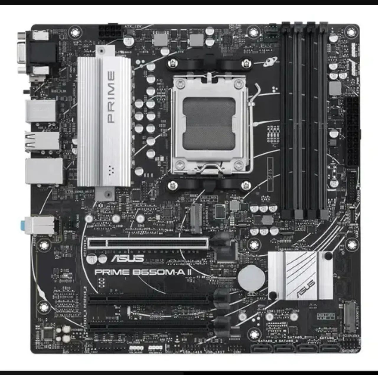 Placa mãe Motherboard Asus Prime b650m A II - Foto 3