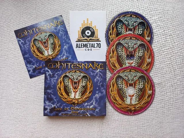 Cd Whitesnake - Live At Donington 1990