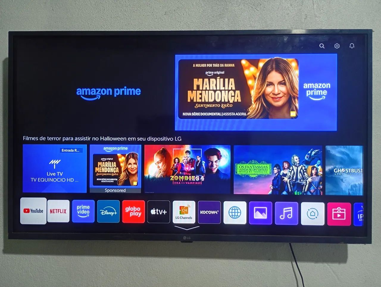 Smart tv LG 43 polegadas, em ótimo estado!!!