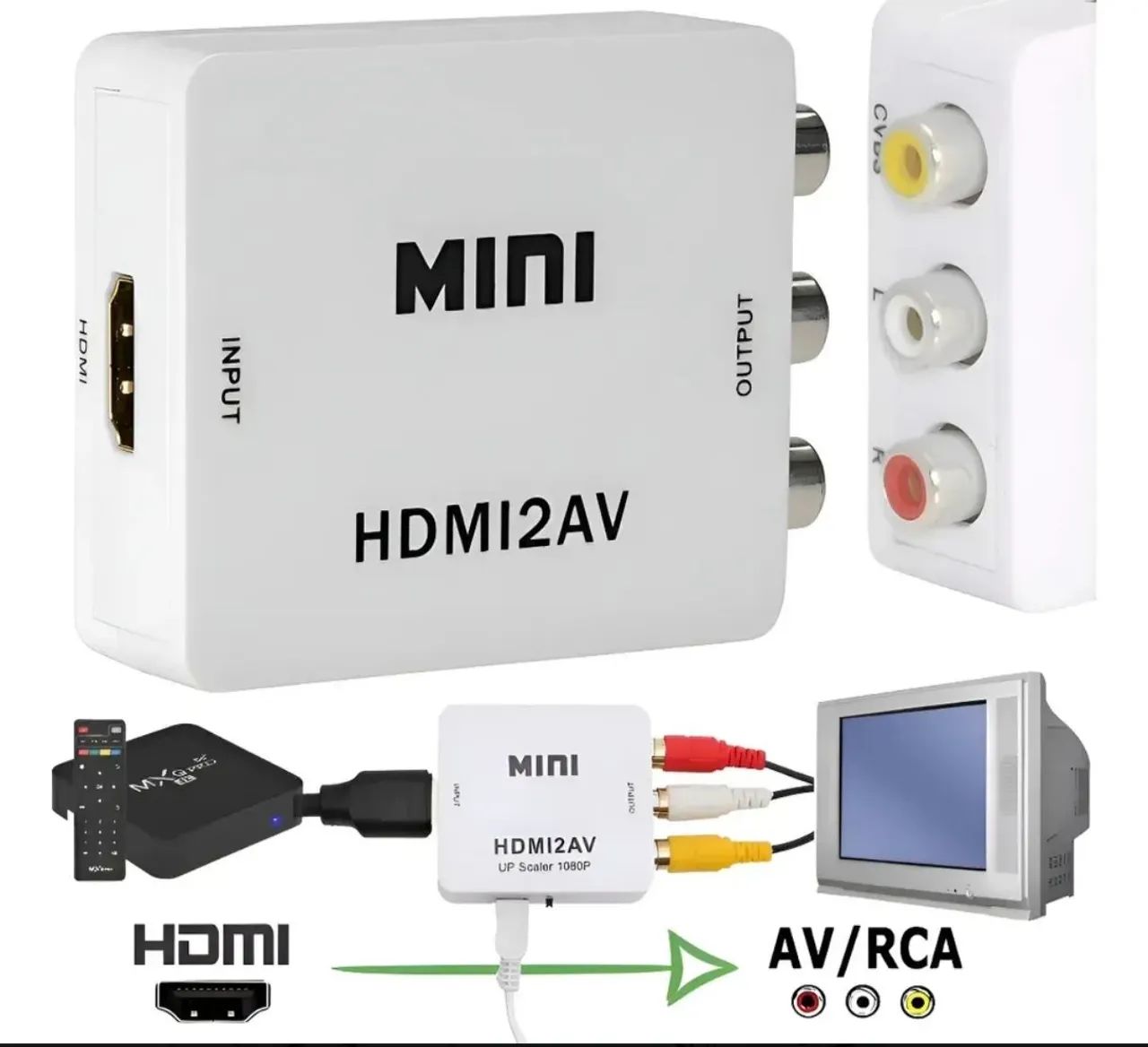 Conversor HDMI para RCA