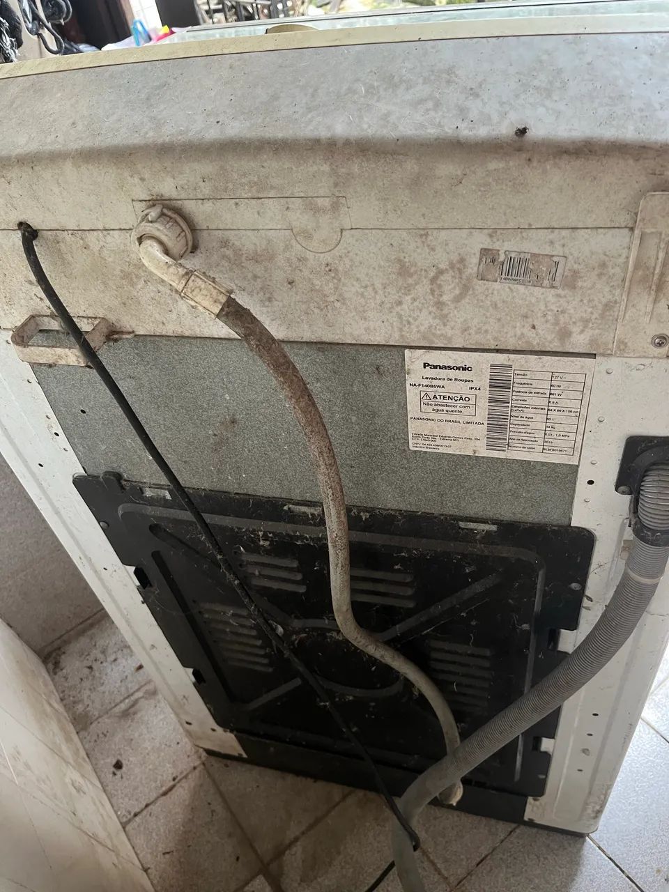 Máquina de lavar Panasonic