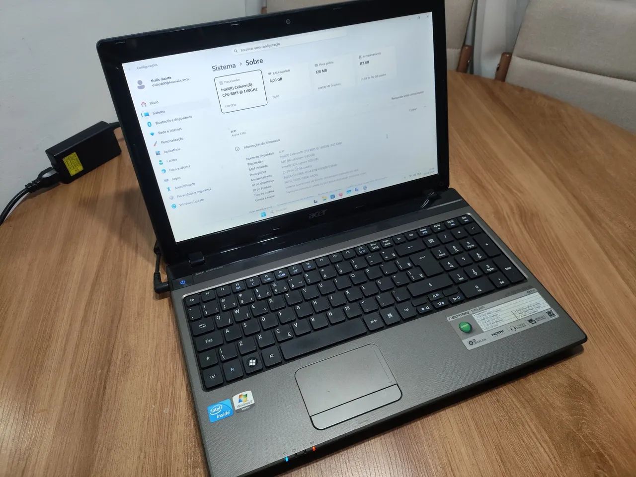 Notebook 14 polegadas 6Gb SSD - Foto 2