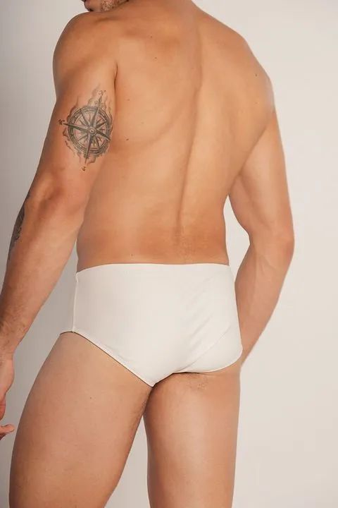 Sunga slim branco opaco TS - Foto 2