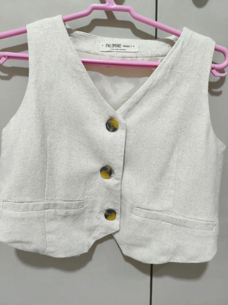 Colete infantil de Linho 