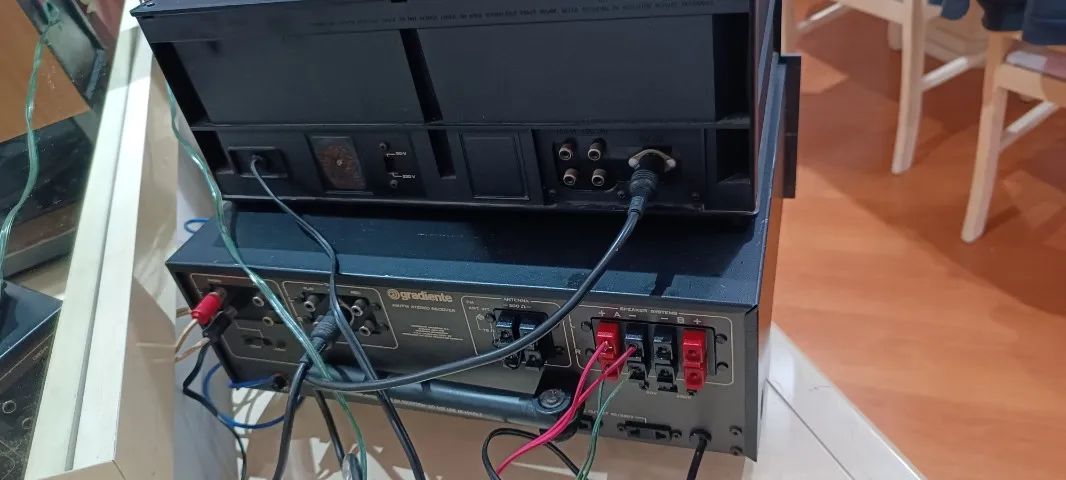 Conjunto de som Gradiente S-95 (Ótimo estado) - Foto 5