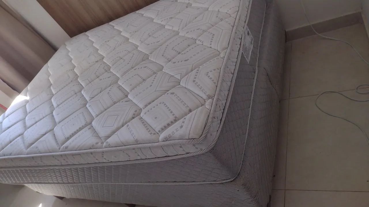 Cama de casal box com colchão  - Foto 3