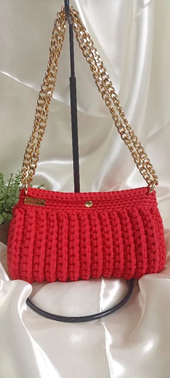 Bolsa Crochê Safira 