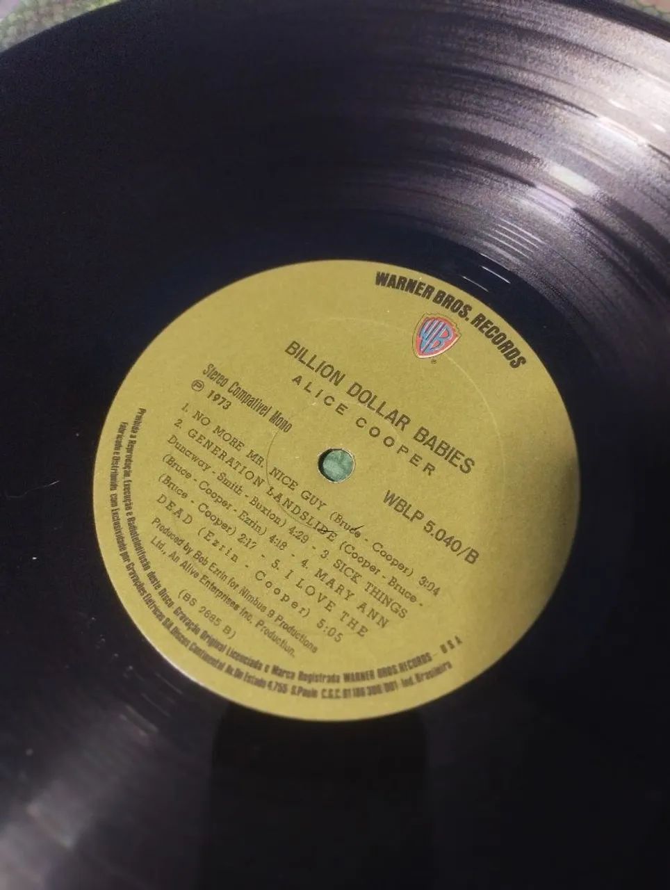 LP Alice Cooper - Billion dólar Babies. 1973 - Foto 3